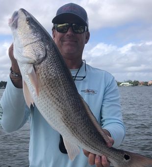 Nice Redfish caught on light tackle